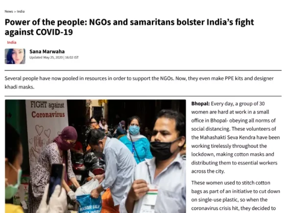 Times Now Features Umeed’s Work in India’s Fight Against COVID-19