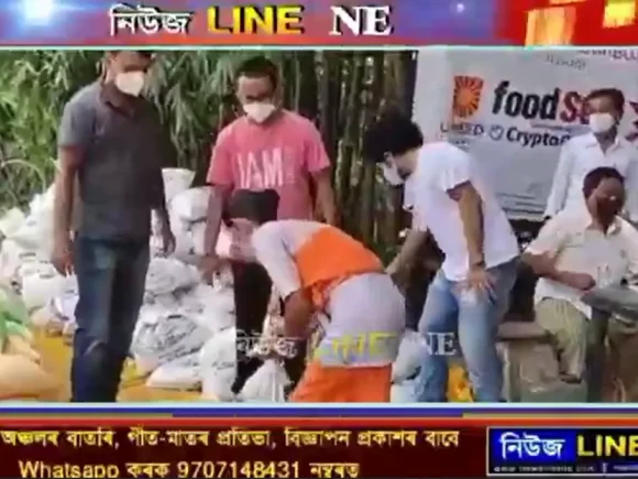 Xondhan News Assam Covers Umeed’s Food SOS Distribution Drive