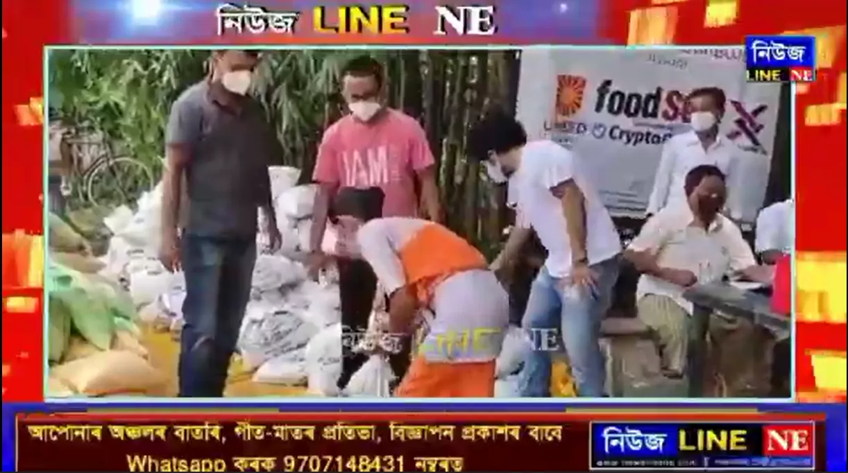 Xondhan News Assam Covers Umeed’s Food SOS Distribution Drive