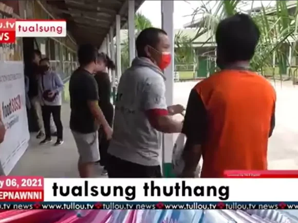 Tullou TV Mizoram Covers Umeed’s Food SOS Relief Drive