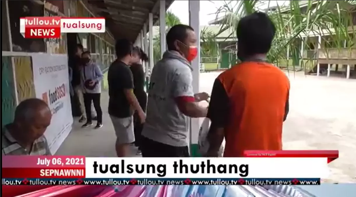 Tullou TV Mizoram Covers Umeed’s Food SOS Relief Drive